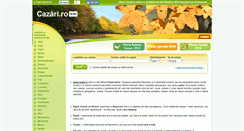 Desktop Screenshot of cazari.ro